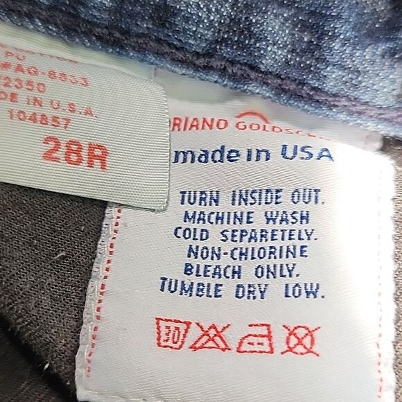 Ag Adriano Goldschmied Bootcut Jeans Size 28 R - Picture 3 of 10